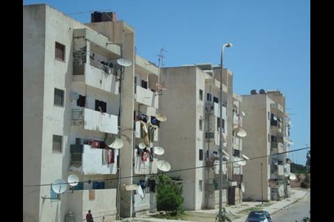 Typical housing in the Libyan capital, Tripoli